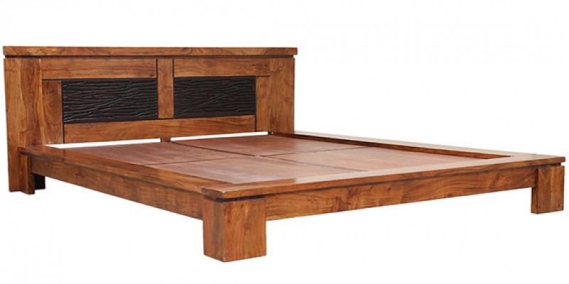Egbert Leopold solid Wood Queen Bed